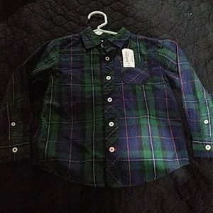 Long sleeve button up shirt